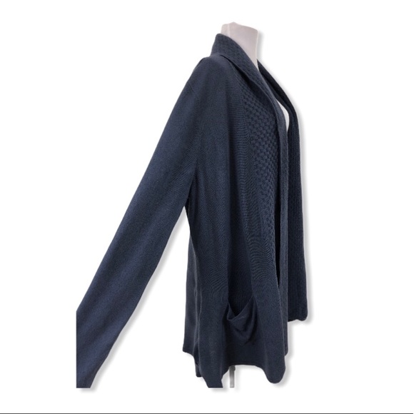 Karen Scott NWT 1X Open Front Cardigan Sweater - Picture 2 of 6